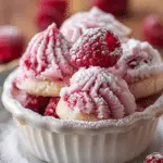 Raspberry Snow Cream Cups