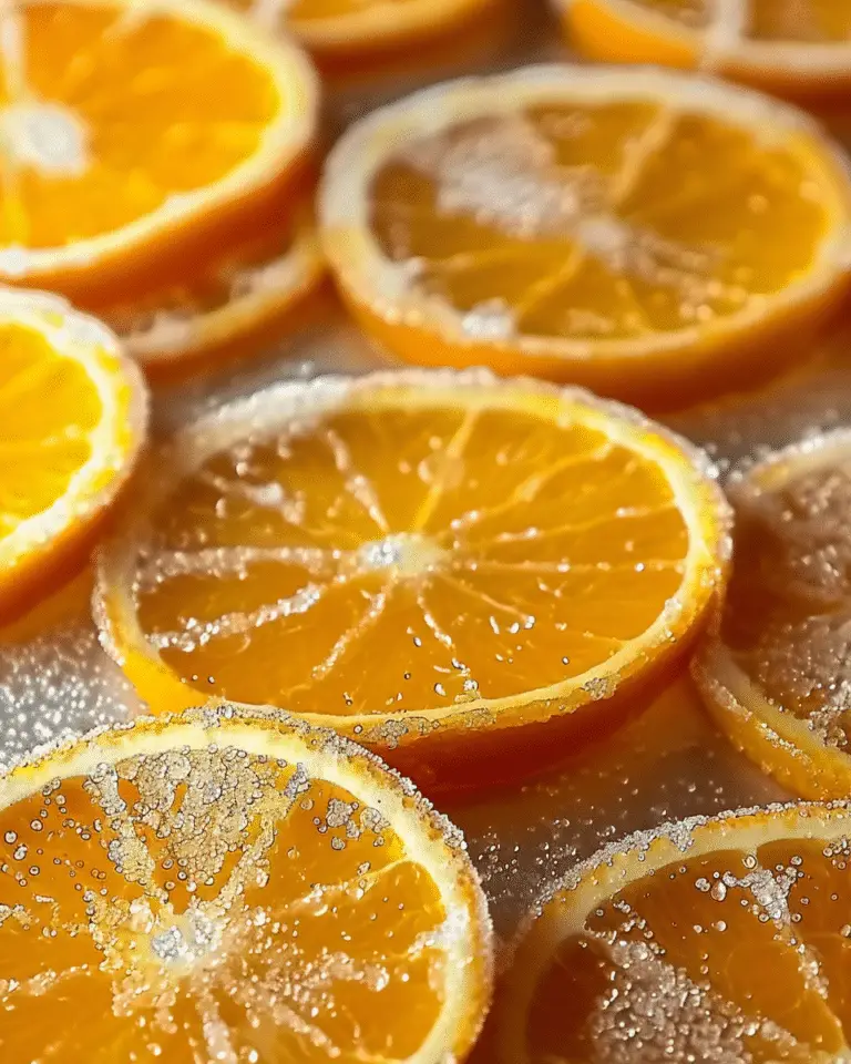 Candied Orange Slices: Easy Homemade Citrus Delights
