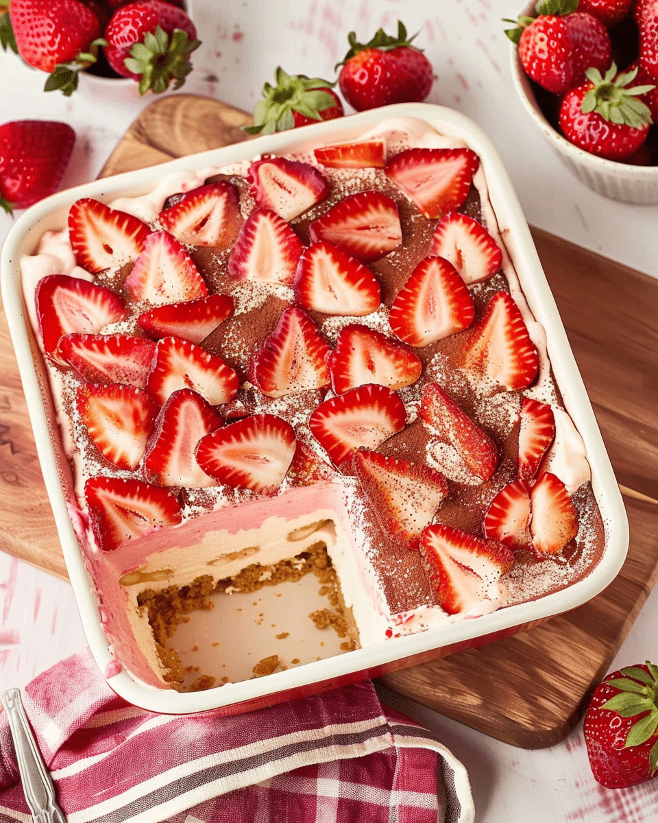 Strawberry Tiramisu
