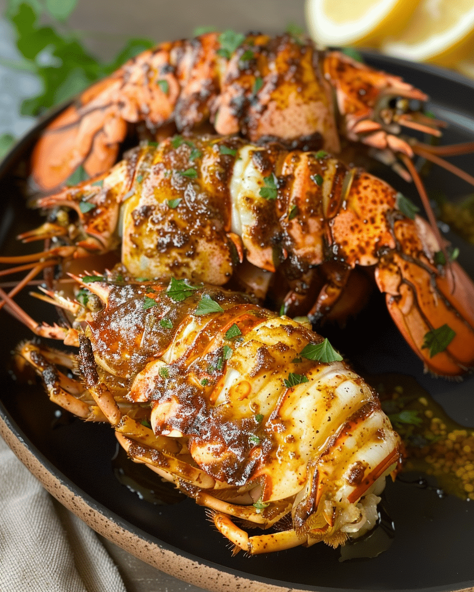 Chipotle Honey Grilled Lobster Tails