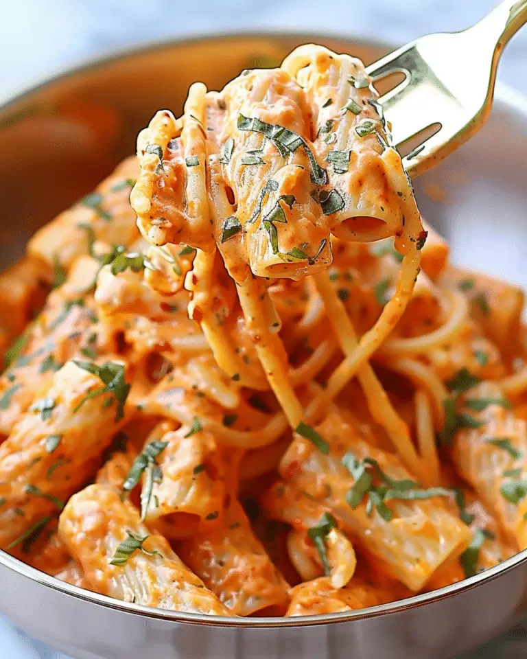 Creamy Tomato Garlic Pasta