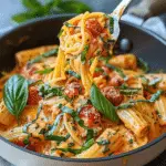 Creamy Tomato Garlic Pasta