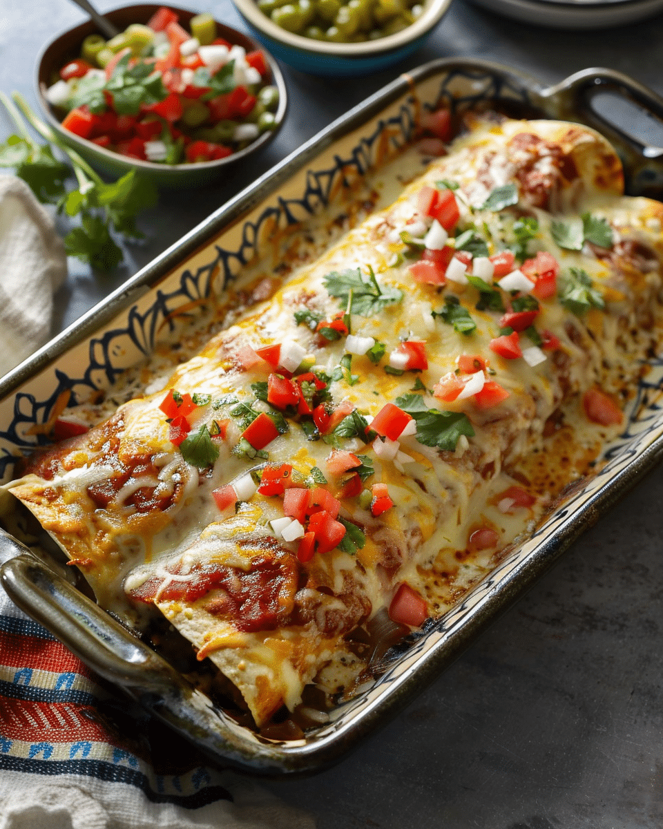 Chile Relleno Enchiladas Recipe