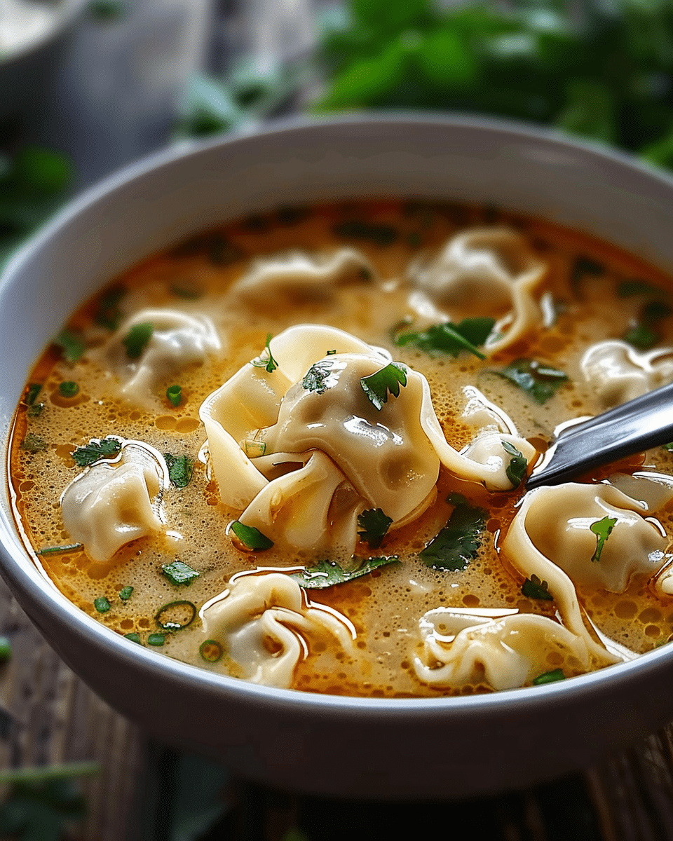 Comforting Thai Potsticker Soup for Cozy Nights In