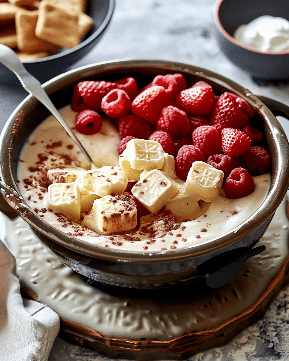 Fondue Night Dessert