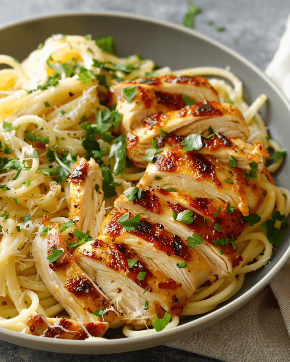 Cheesy Chicken Pasta