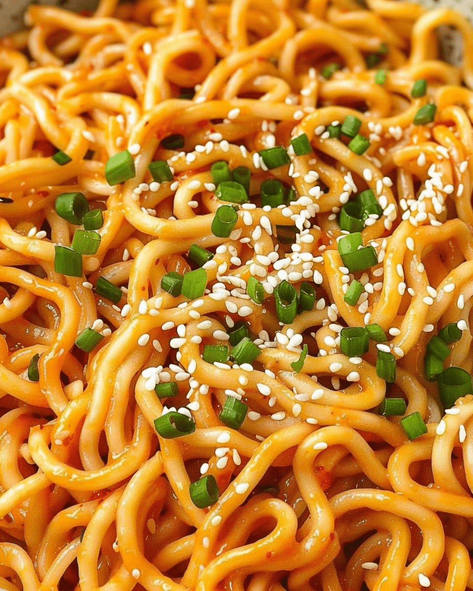 15-Minute Creamy Gochujang Noodles