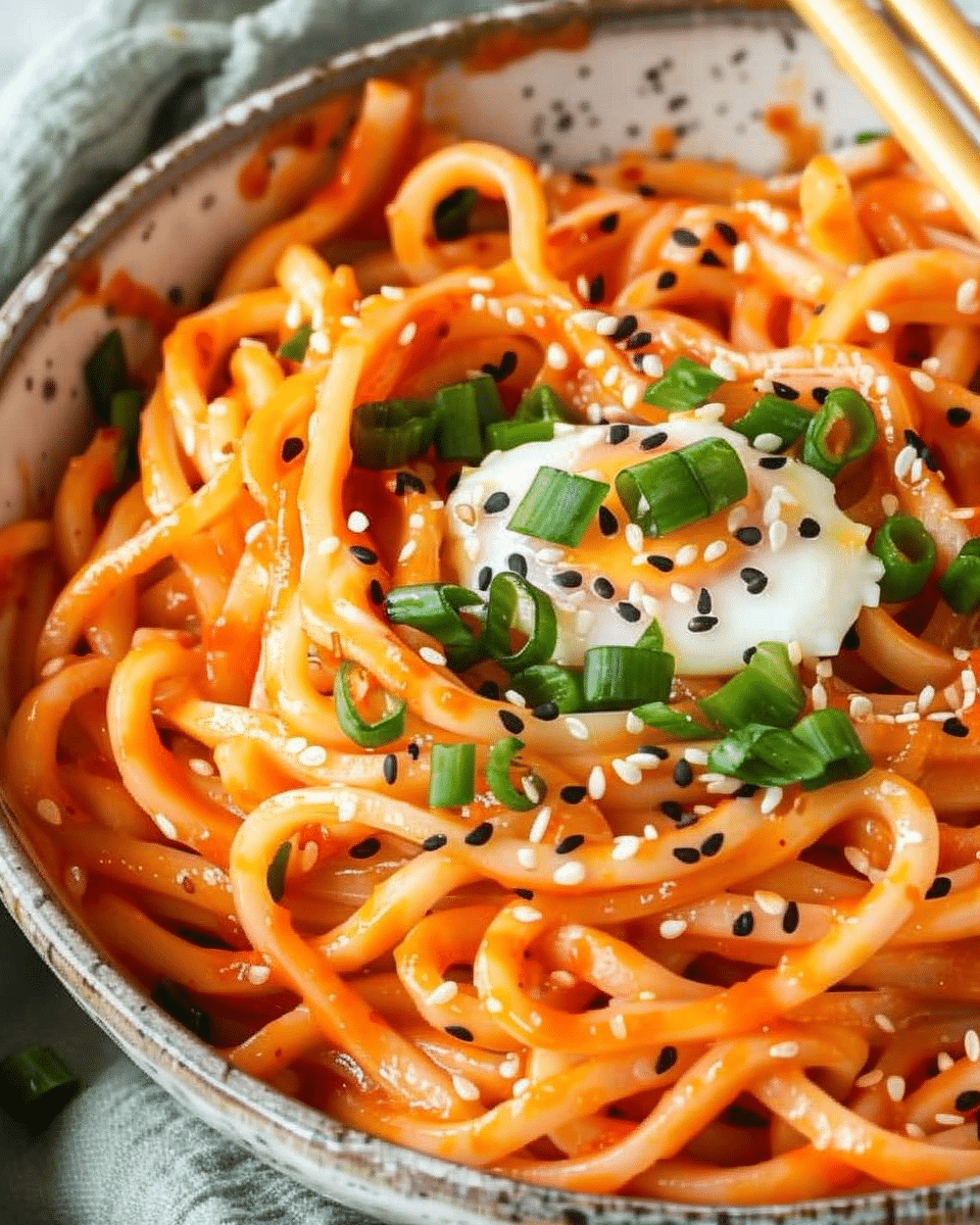 15-Minute Creamy Gochujang Noodles