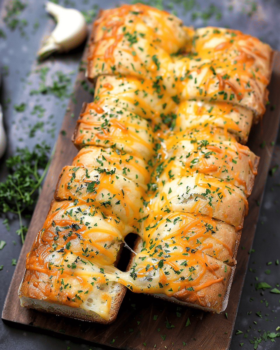Best Cheesy Garlic Bread Recipe