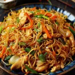 Chicken Chow Mein (鸡肉炒面)