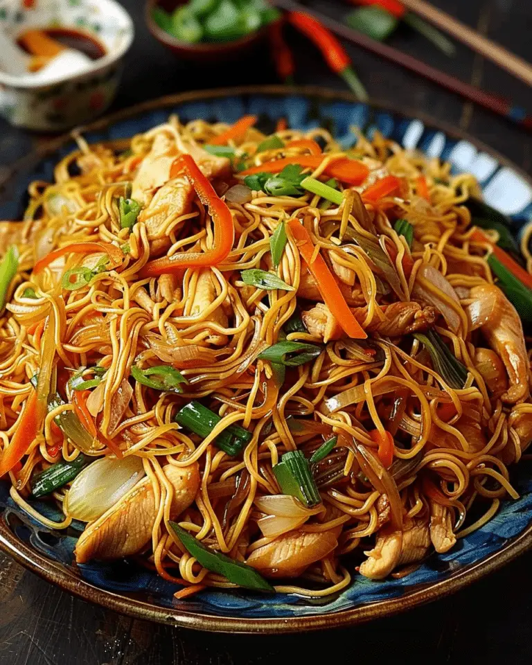 Chicken Chow Mein (鸡肉炒面)