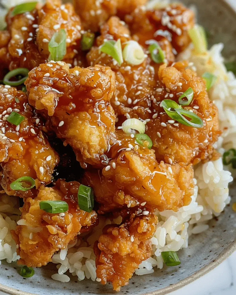 Crispy Honey Chicken
