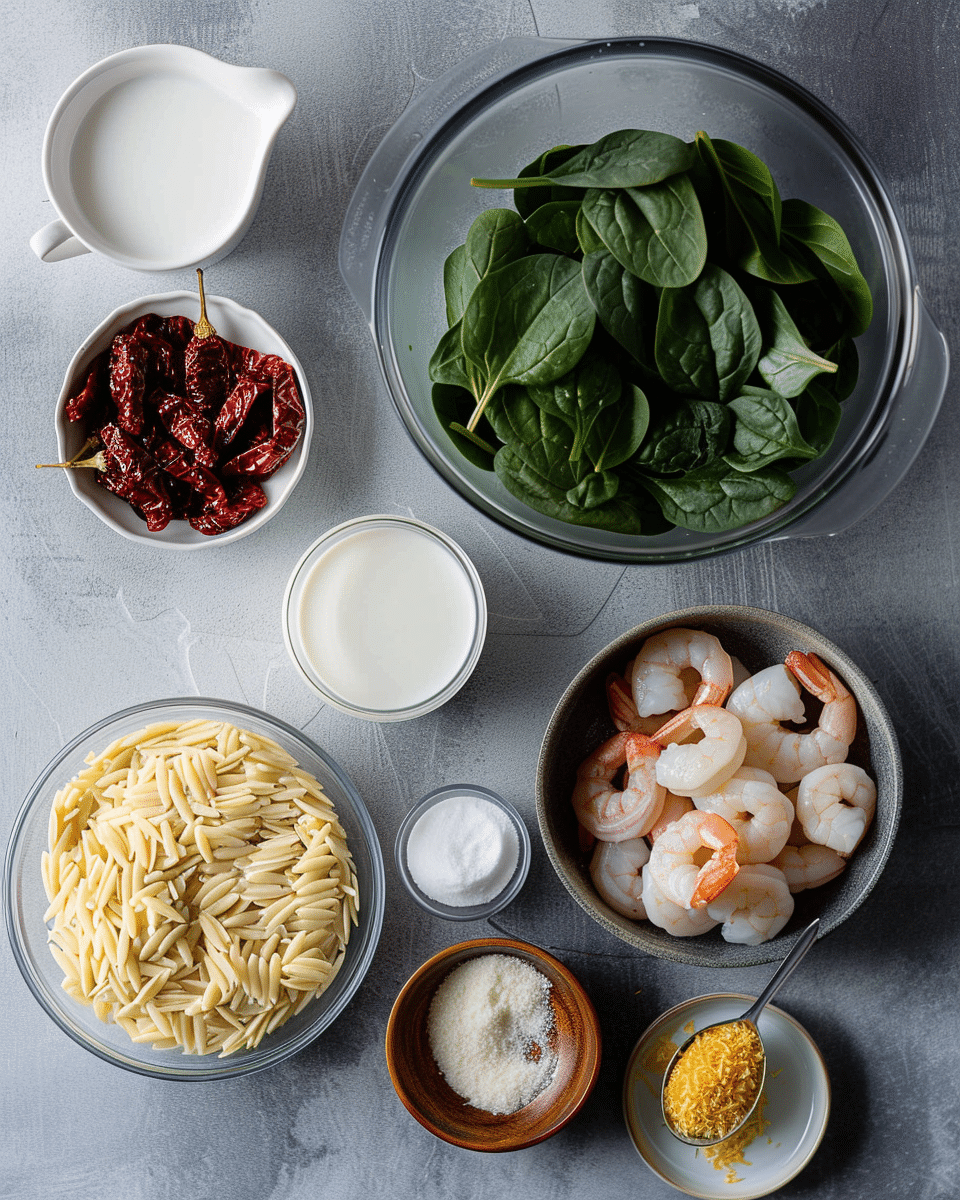 One Pot “Marry Me” Shrimp and Orzo Pasta