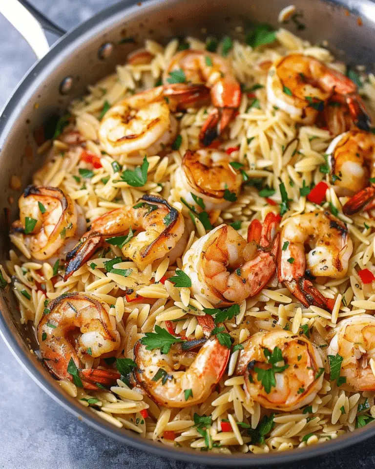One Pot “Marry Me” Shrimp and Orzo Pasta