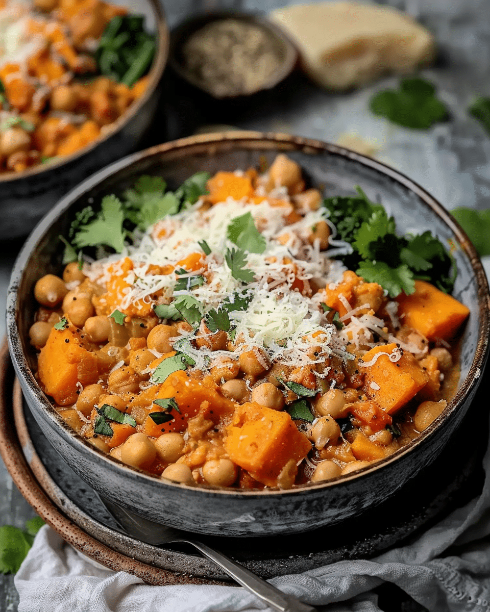Sweet Potato and Chickpea Curry Recipe