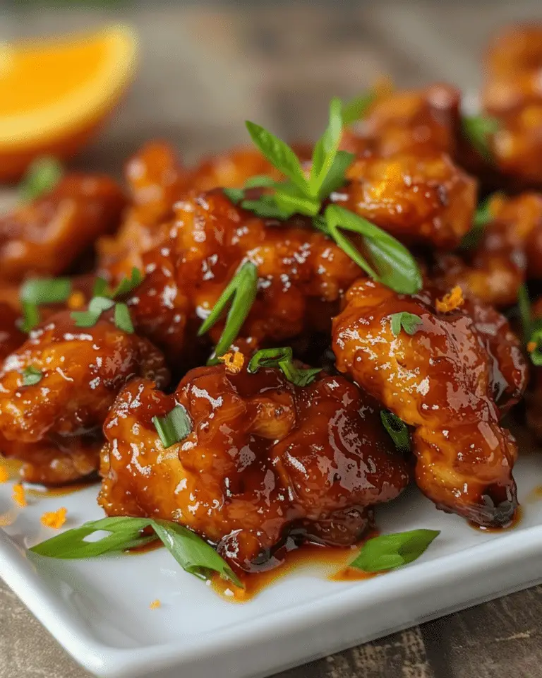 3 Ingredient Orange Chicken