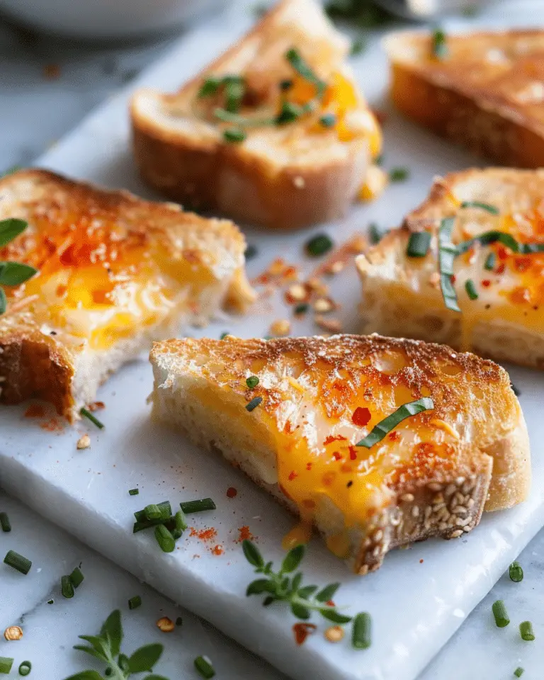 Mini Grilled Cheese Dippers