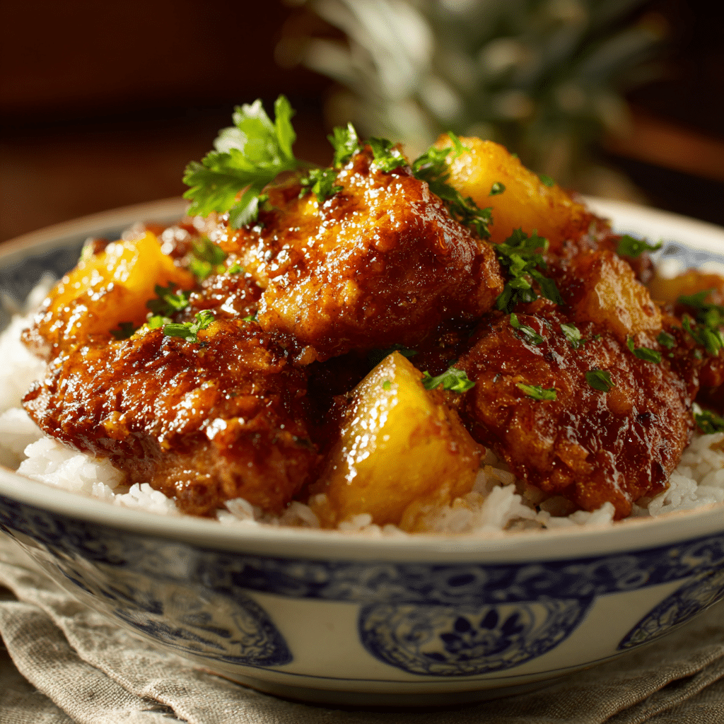 Brown Sugar Pineapple Chicken