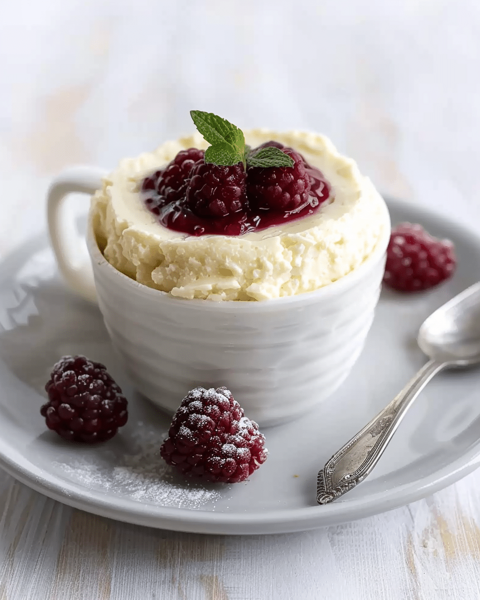 Keto Cheesecake in a Mug