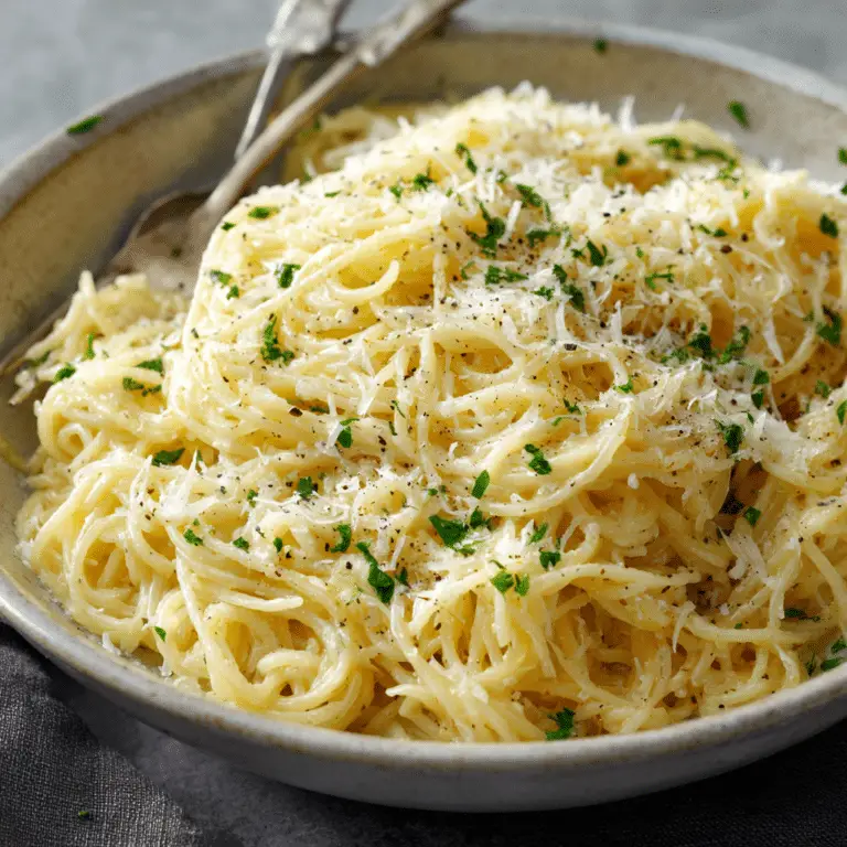 5 Ingredient Garlic Parmesan Pasta