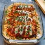 High Protein Creamy Cajun Chicken with Garlic Rice