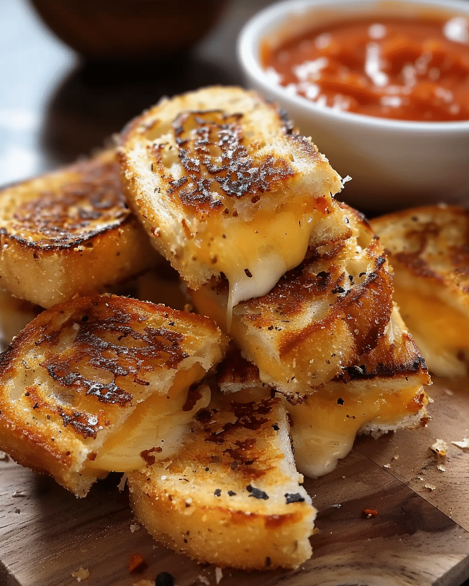 Mini Grilled Cheese Dippers
