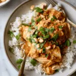 Slow Cooker Peanut Chicken
