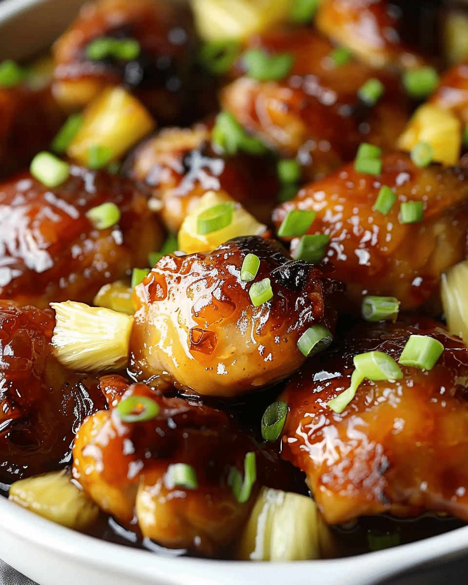 Brown Sugar Pineapple Chicken