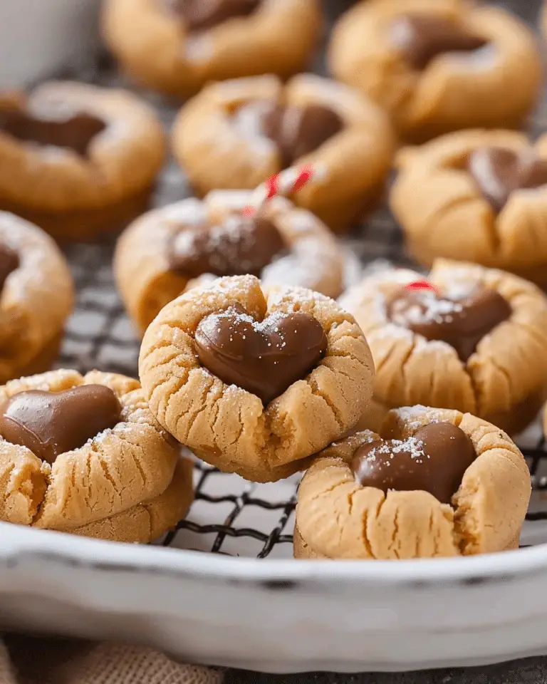 Valentine Peanut Butter Blossoms: A Sweet Treat For Your Loved Ones