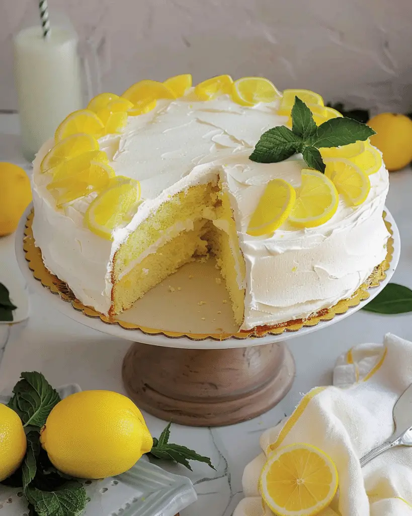 Lemon Curd Cake