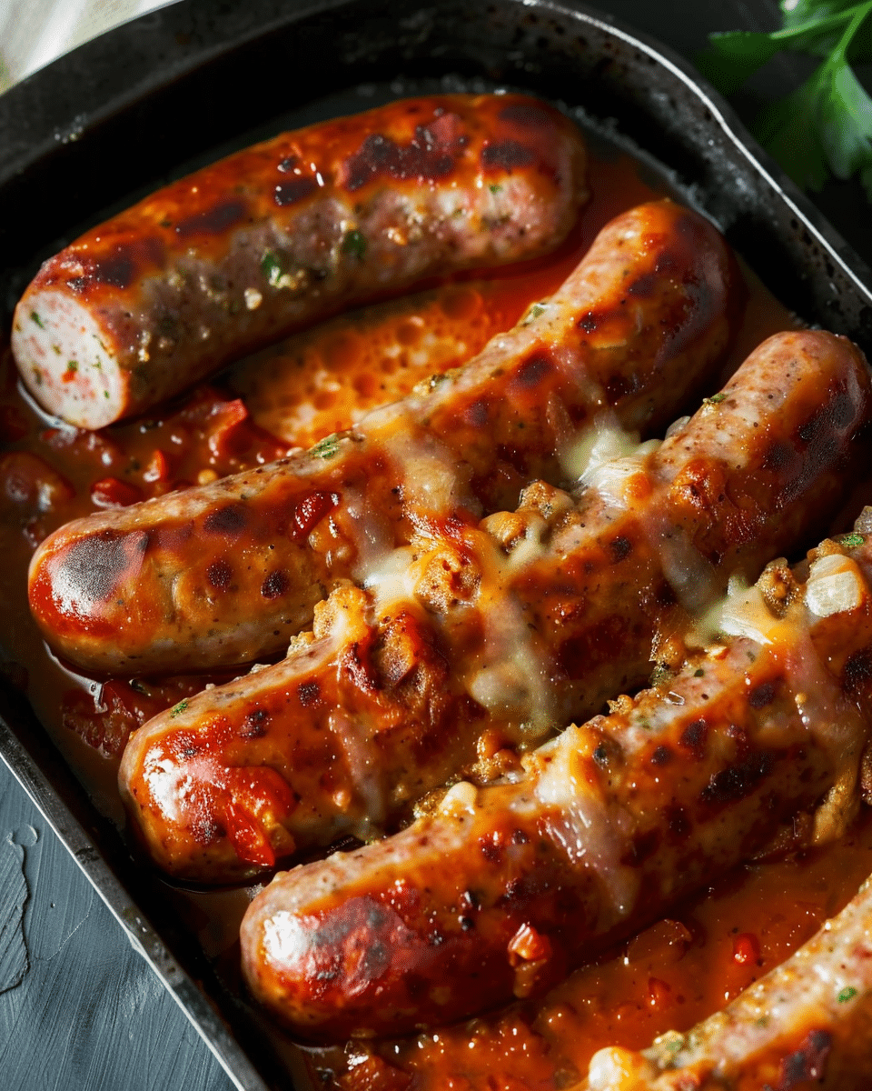Stuffed Italian Sausage