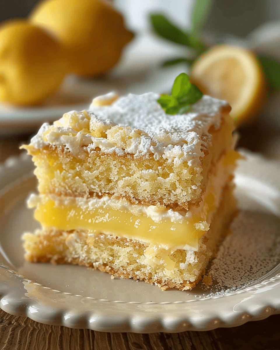 Lemon Curd Cake