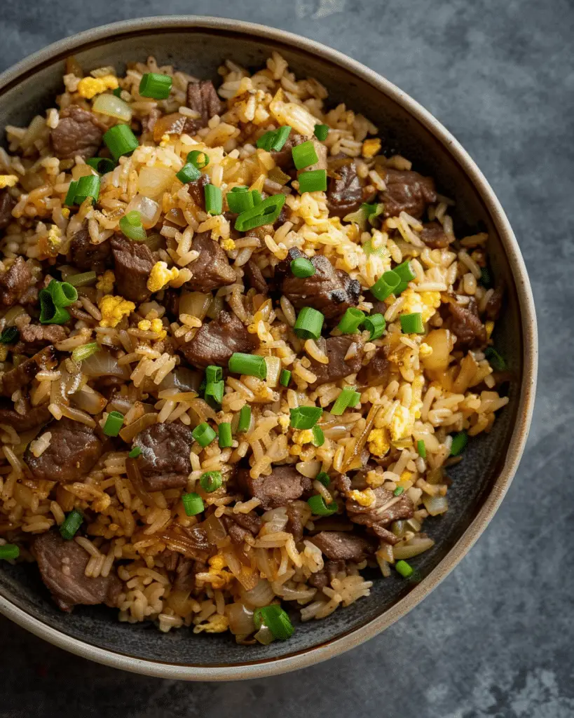 Onion Beef Fried Rice Recipe: My New Weeknight Hero