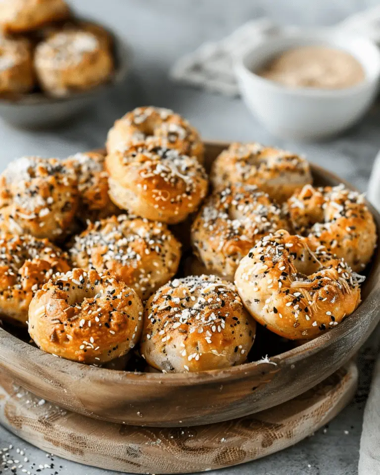 High-Protein Bagel Bites
