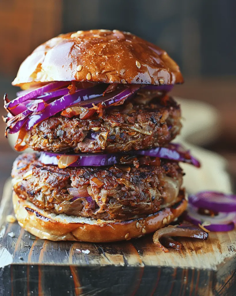 Oven-Baked Cabbage Burgers: A Healthy Twist On Classic Flavor