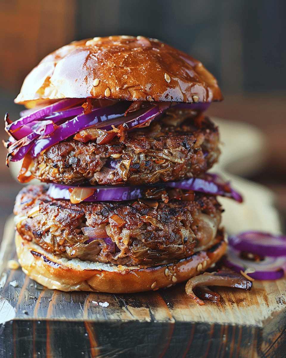 Oven-Baked Cabbage Burgers: A Healthy Twist On Classic Flavor