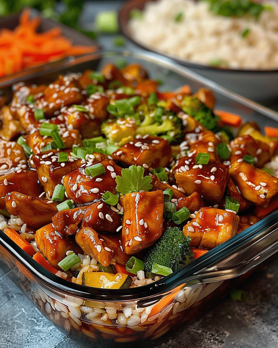 Teriyaki Chicken & Stir Fry Casserole