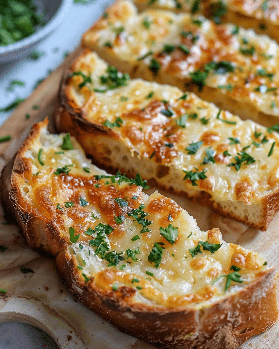 Air Fryer Cheesy Tortilla Garlic Bread