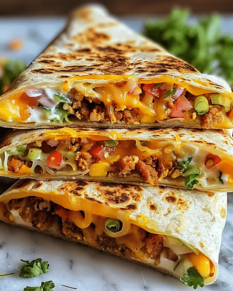 Delicious Keto Crunchwraps Recipe for Guilt-Free Indulgence