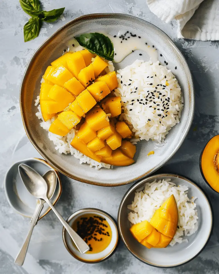 Mango Sticky Rice