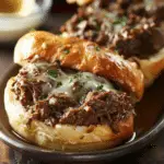 4-Ingredient Slow Cooker Championship Beef Dip