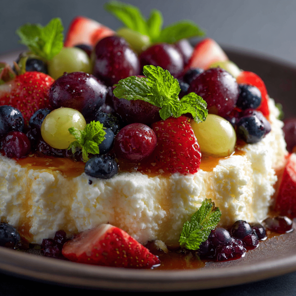 Cheesecake Fruit Salad Cream