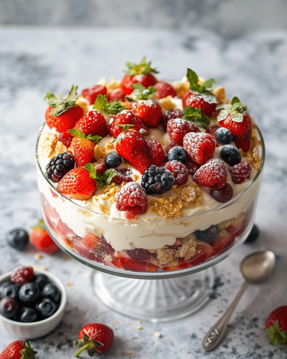 Cheesecake Fruit Salad Cream
