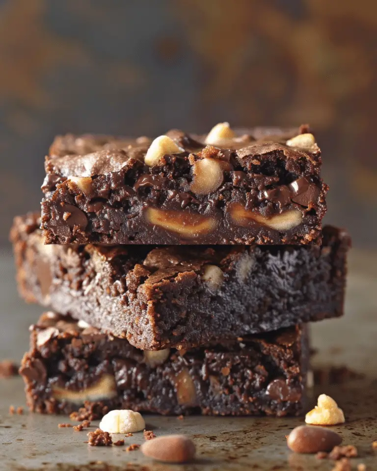 Homemade Banana Bread Brownies