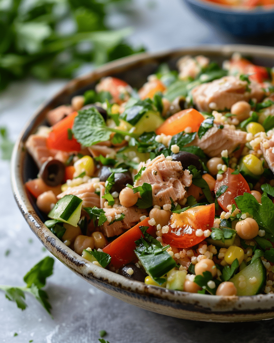 Mediterranean Tuna Salad Recipe