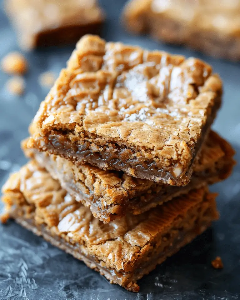 Butterscotch Blondies