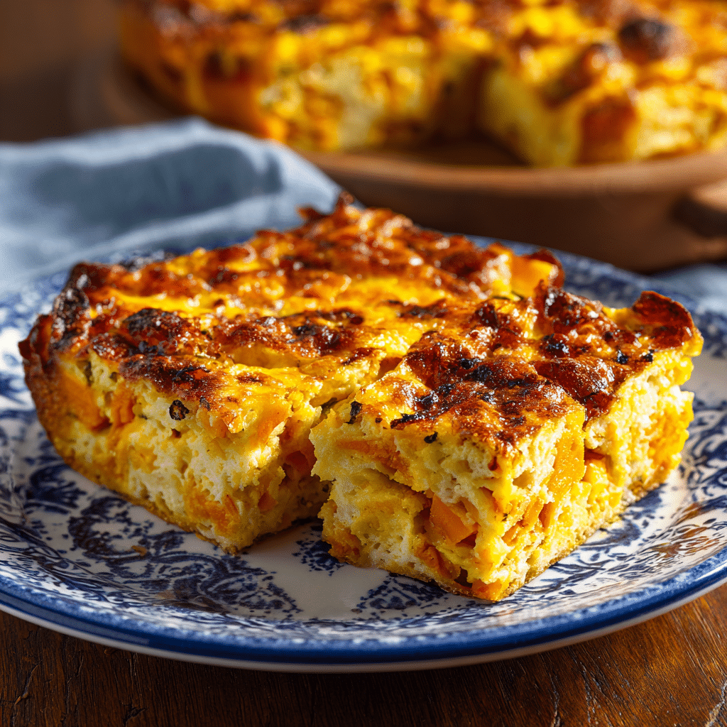 Easy Sweet Potato Egg Casserole