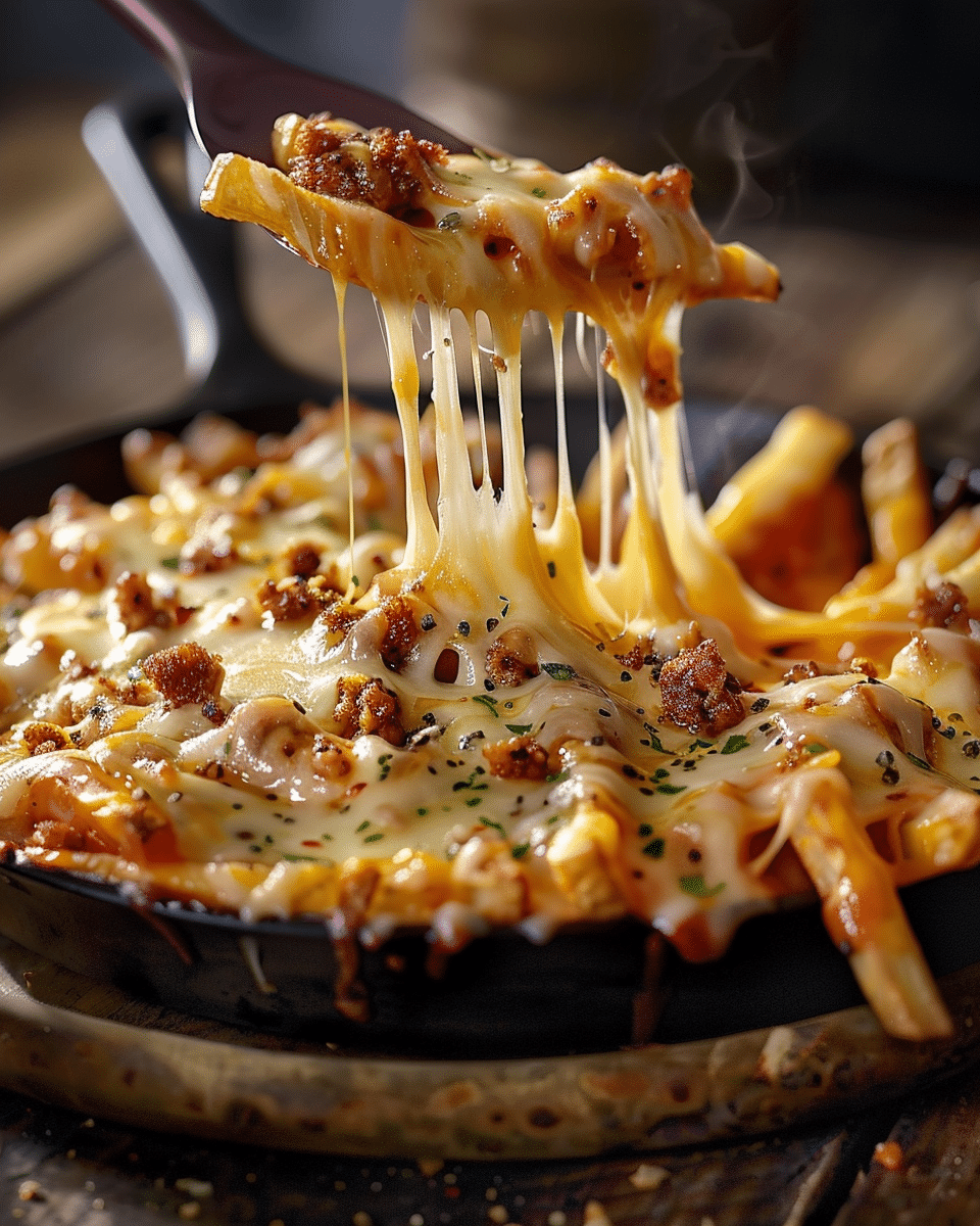 Louisiana Voodoo Cheese Fries