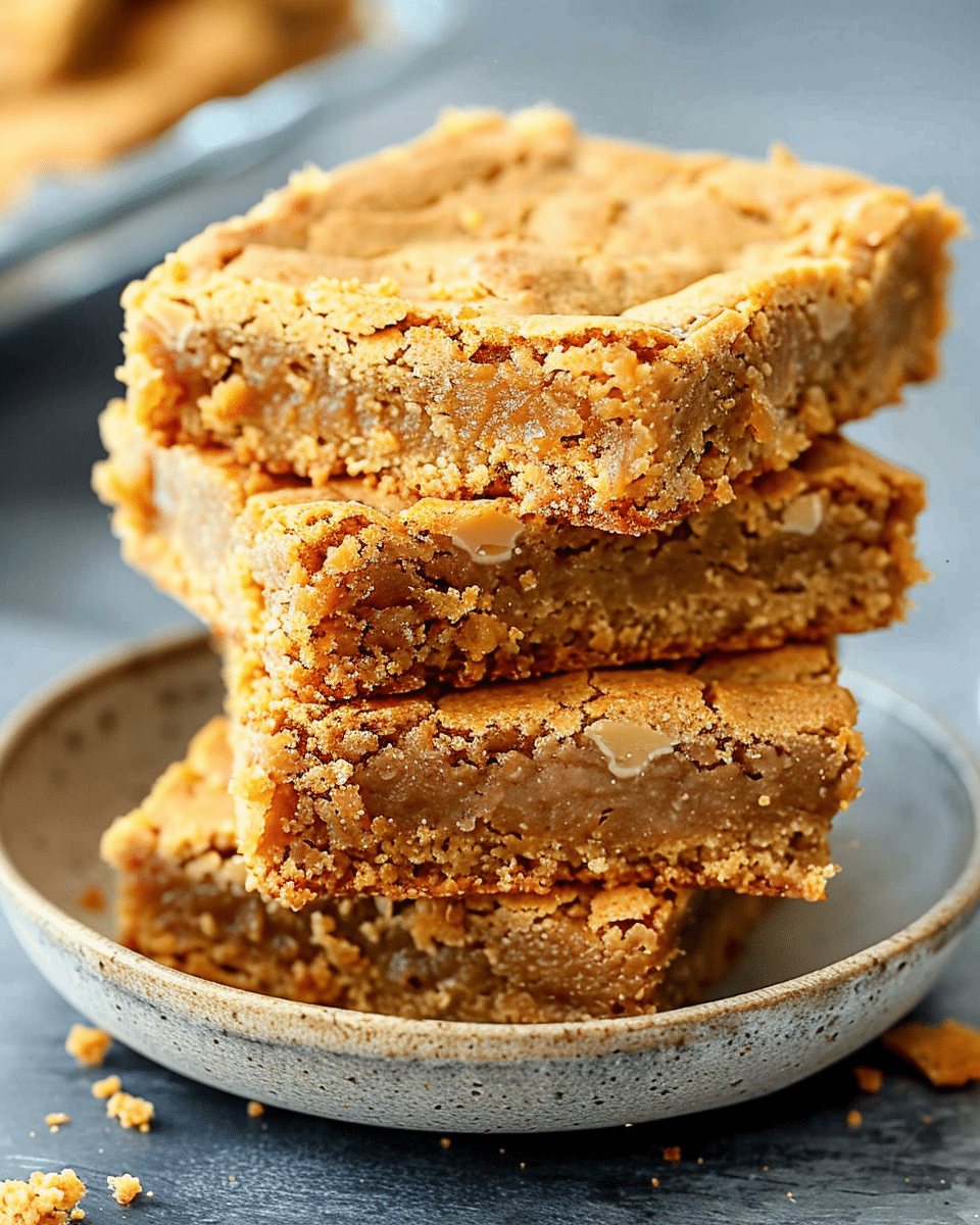 Butterscotch Blondies