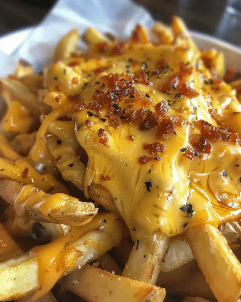 Louisiana Voodoo Cheese Fries